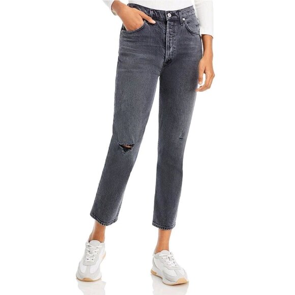 Citizens of Humanity Premium Vintage Jolene High Rise Slim Jeans - Size 28 - Picture 1 of 14